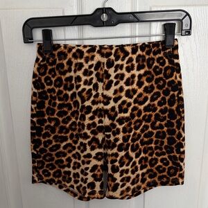 Princess Polly cheetah print bike shorts